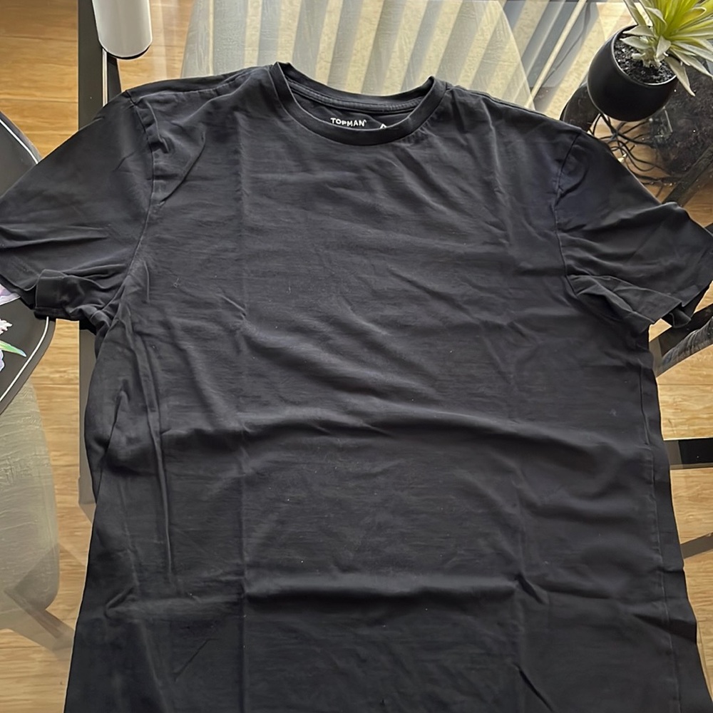 Men’s Topman black extra small slim fit T shirt